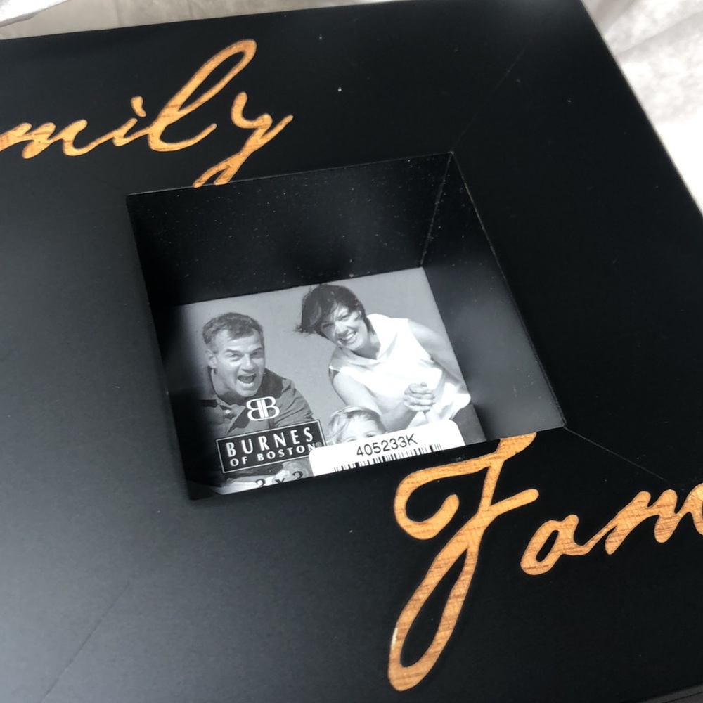 Burnes of Boston 3x3 Black Frame